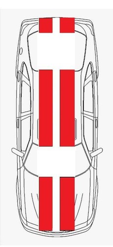Matt red twin body - matt,