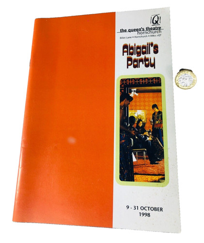 Theatre programme abigails - theatre,