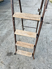 Vintage A-frame Wood & Metal