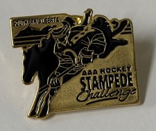 Ice Hockey -Calgary’s Largest Hockey Tournament The Stampede Challenge Pin Badge