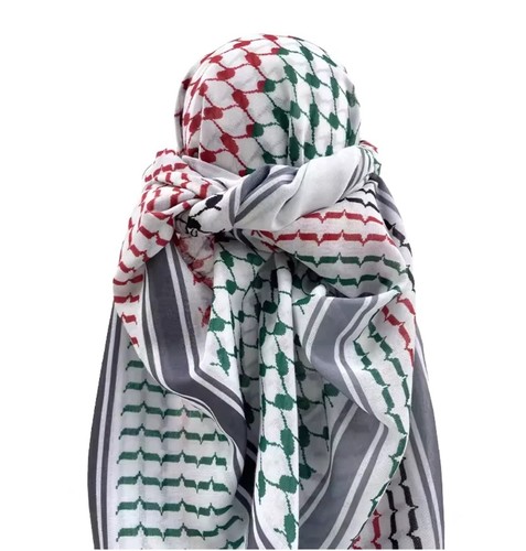 Multicolor palestine scarf - multicolor,