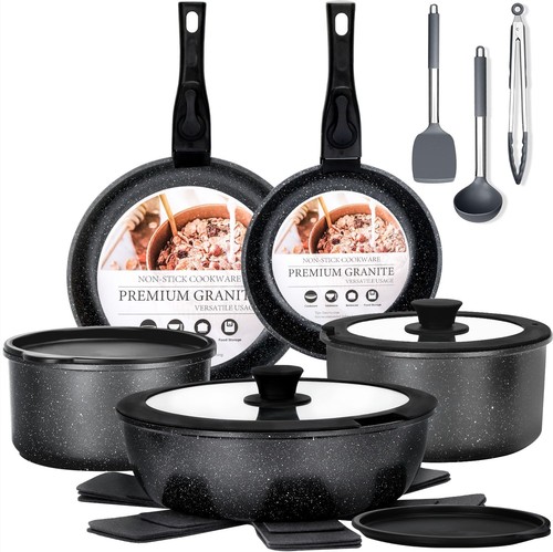 15pcs nonstick cookware - 15pcs,