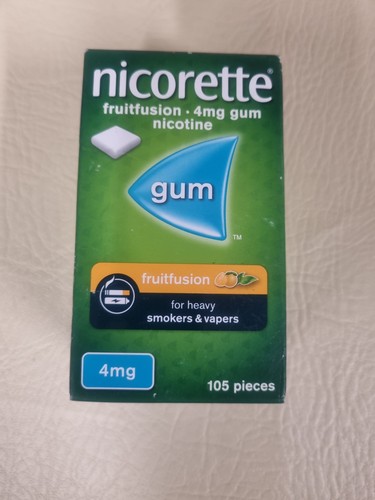 Nicorette fruit fusion 4mg - nicorette, gum