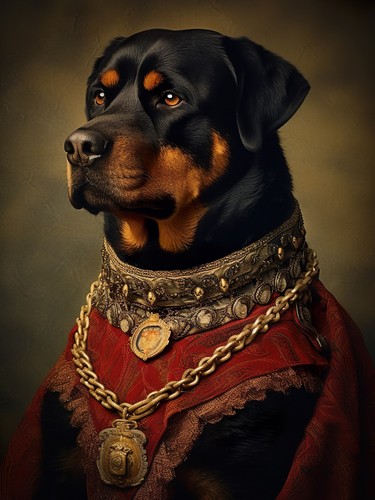 Rottweiler noble medieval - rottweiler,
