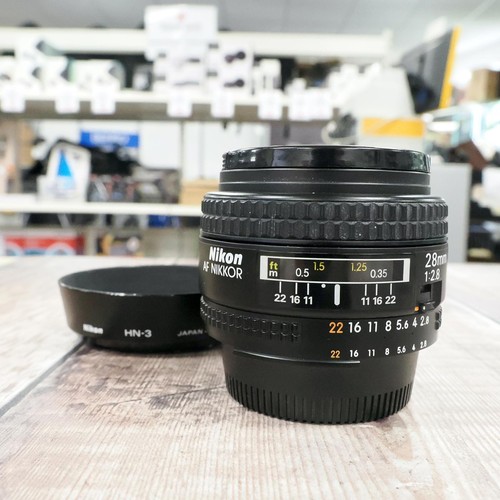 Used nikon nikkor 28mm - af, f2.8