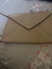 Dune Clutch Bag with Chain