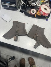 Vintage Used Wool & Leather