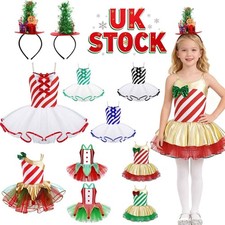 Kids Girls Christmas Costume