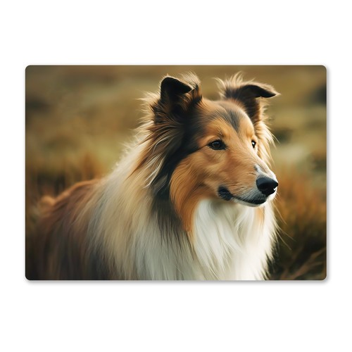 Metal wall sign - dogs, rough