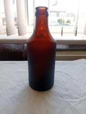 Schweppes amber glass bottle - glass,