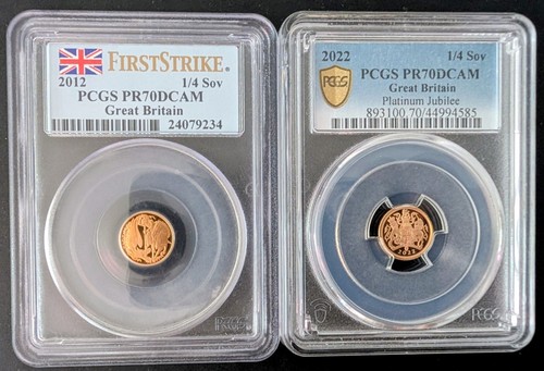 Royal mint gold proof - mint,