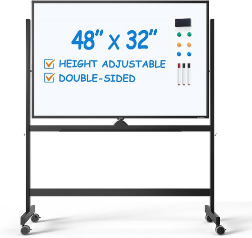 Large rolling whiteboard - large,