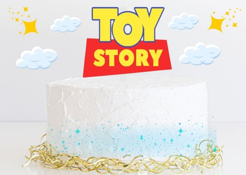 Toy story cake topper glossy - toy,