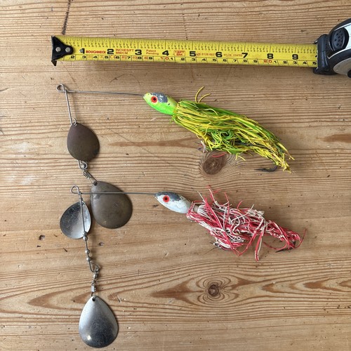 Two spinnerbaits lure pike - spinnerbaits, /