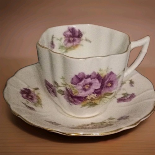 Windsor purple floral - windsor, tea
