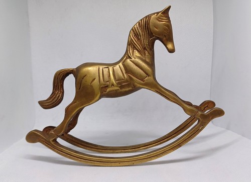 Vintage large brass - vintage, rocking