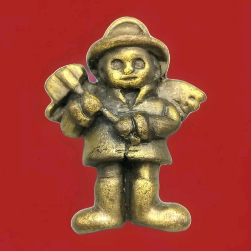 Brass fireman vintage - brass,