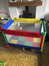 Graco Pack N Play Compact Folding Travel Cot/Play Pen Multicolored