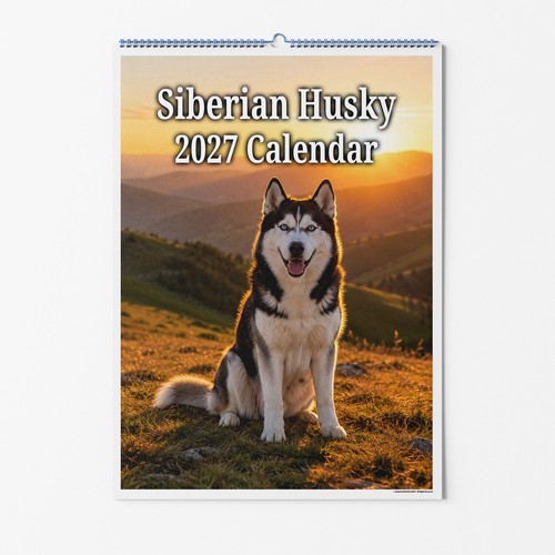 Siberian husky dog wall - siberian,