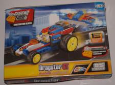 Grafix Block Tech Urban Dragster Pull Back 85 Piece Construction Blocks 6+ Boxed