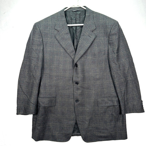 Canali blazer mens 46r gray - blazer,