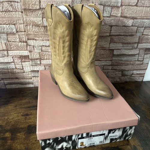 Moda pelle beige leather - moda,