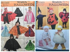 Halloween Costume Pattern Lot