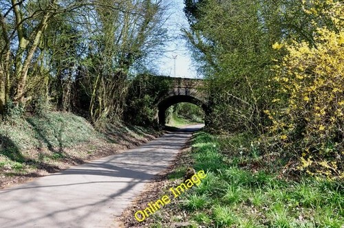 Photo 6x4 rail - bridge, daw
