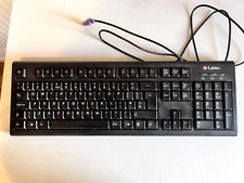 Labtec standard keyboard plus ps/2 port connector 45 x 16cm