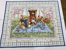 Baby Quilt Teddy Bears Picnic