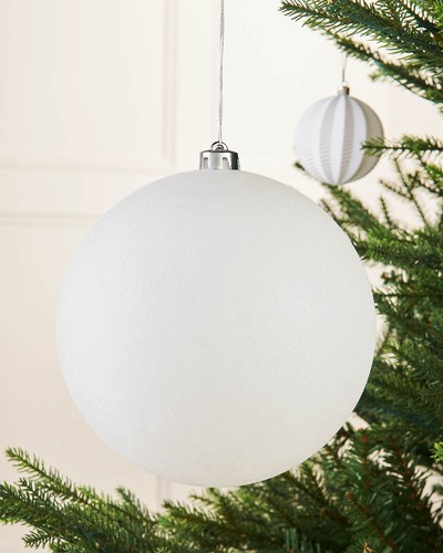 White large glitter - white,