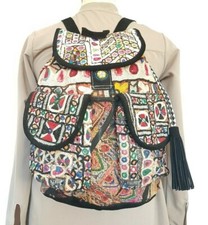 Suede Leather Embroidered