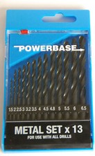 Powerbase 13 Piece Metal Drill