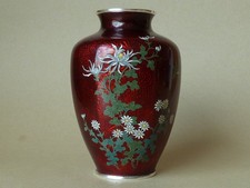 Japanese Silver Wire Cloisonne