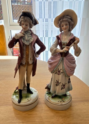 Vintage capodimonte porcelain - vintage,
