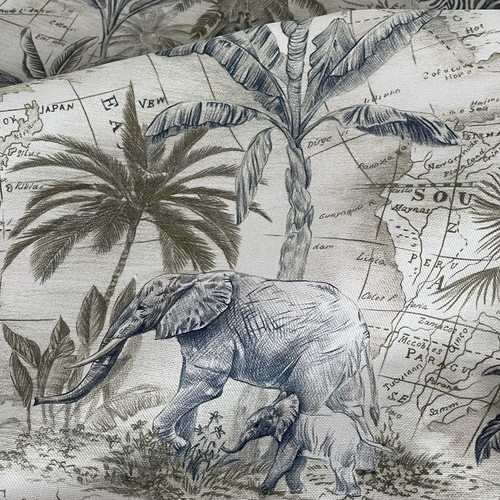 Botanical safari jungle map - botanical,