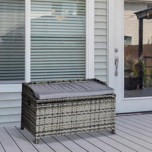 Garden rattan wicker 130l - rattan,