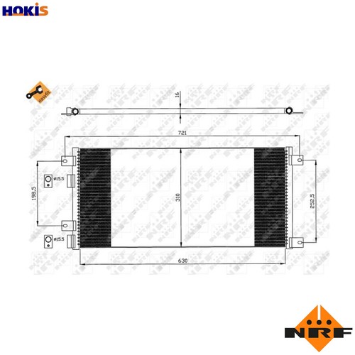 Condenser air conditioning - condenser,