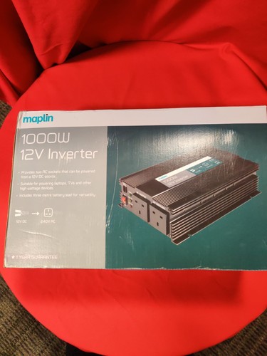 1000w 12v inverter new - 1000w, box
