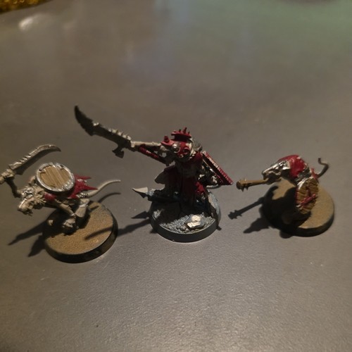 Partially painted warhammer - painted,