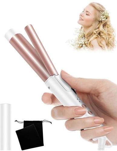 Hair curling wand tongs small - curling,