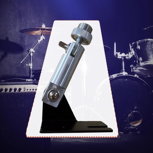 Aluminum alloy drum mic mount - aluminum,