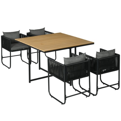 Outsunny rattan dining - outsunny,