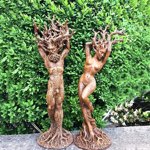 Forest goddess ornaments - goddess,