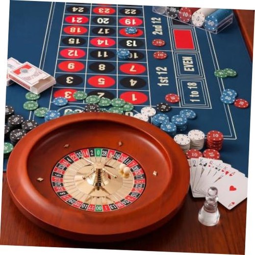 Roulette wheel set with - roulette,