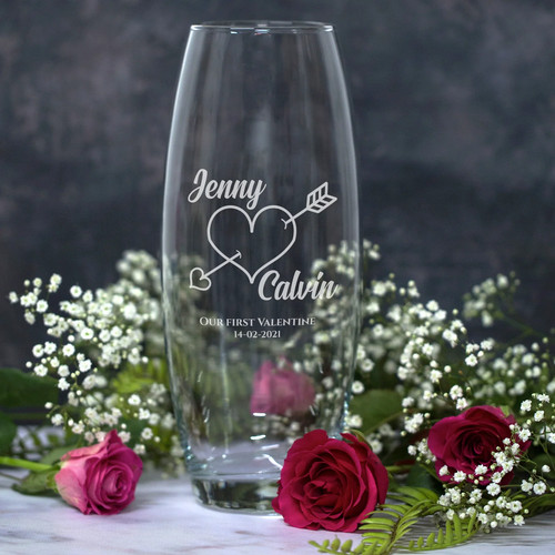 Personalised cupid glass - cupid,
