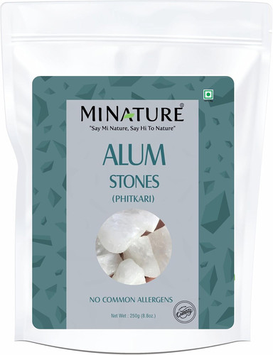 Nature potassium alum stone - potassium,