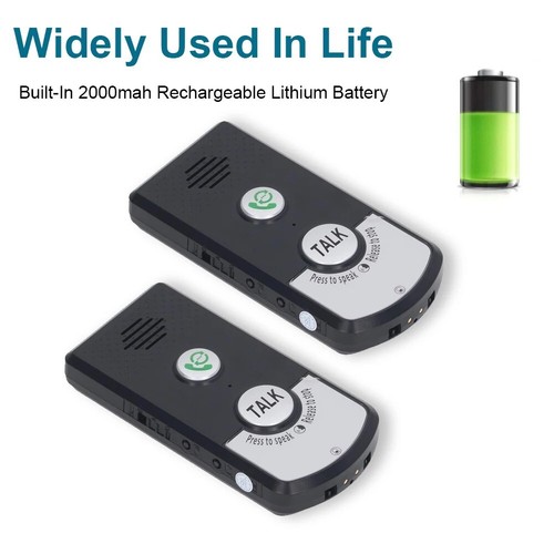 Way wireless intercom system - 2,
