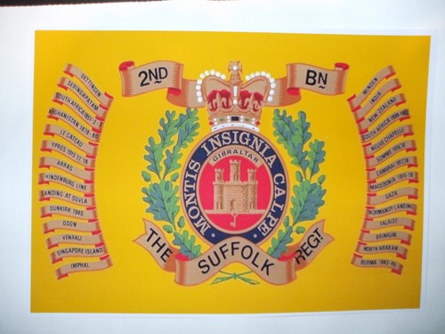 The suffolk regiment battle - the,