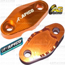 Apico Orange Brake Hose Brake